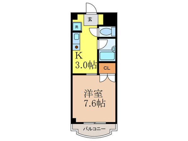 クリエイティブステ－ジＮの物件間取画像